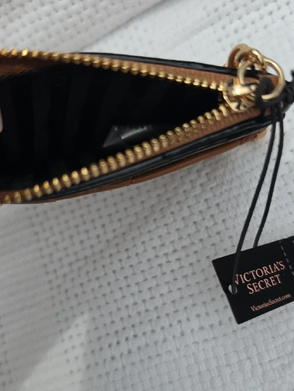 Victoria's Secret Card Holder  Keychain with Clasp - Picture 3 of 5